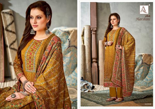 Alok Harshini Pashmina Designer Digital Print Dress Material